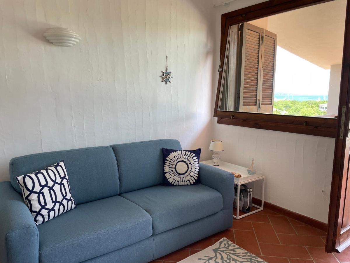 Splendida Vista Mare Zona Centrale Porto Rotondo Posto Auto Privato Eksteriør billede