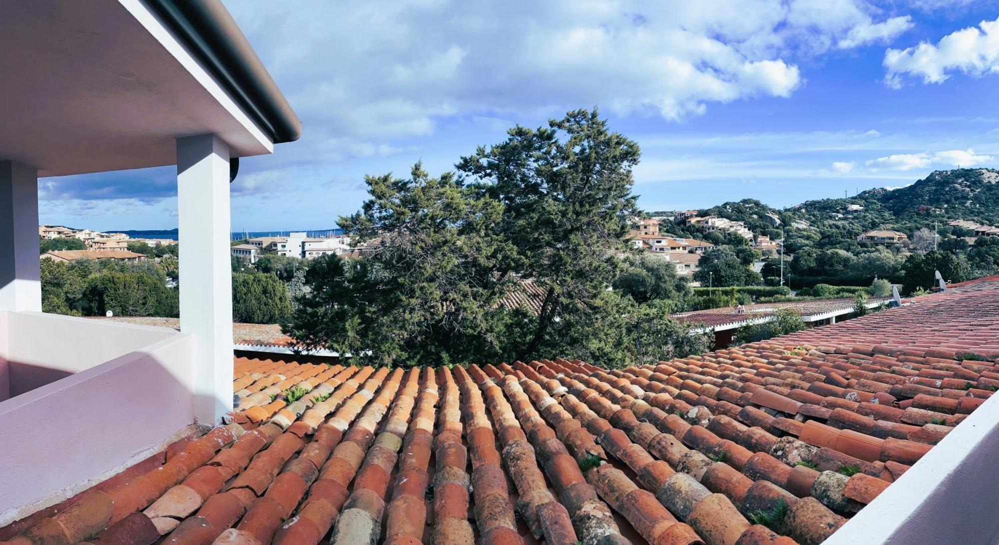 Splendida Vista Mare Zona Centrale Porto Rotondo Posto Auto Privato Eksteriør billede