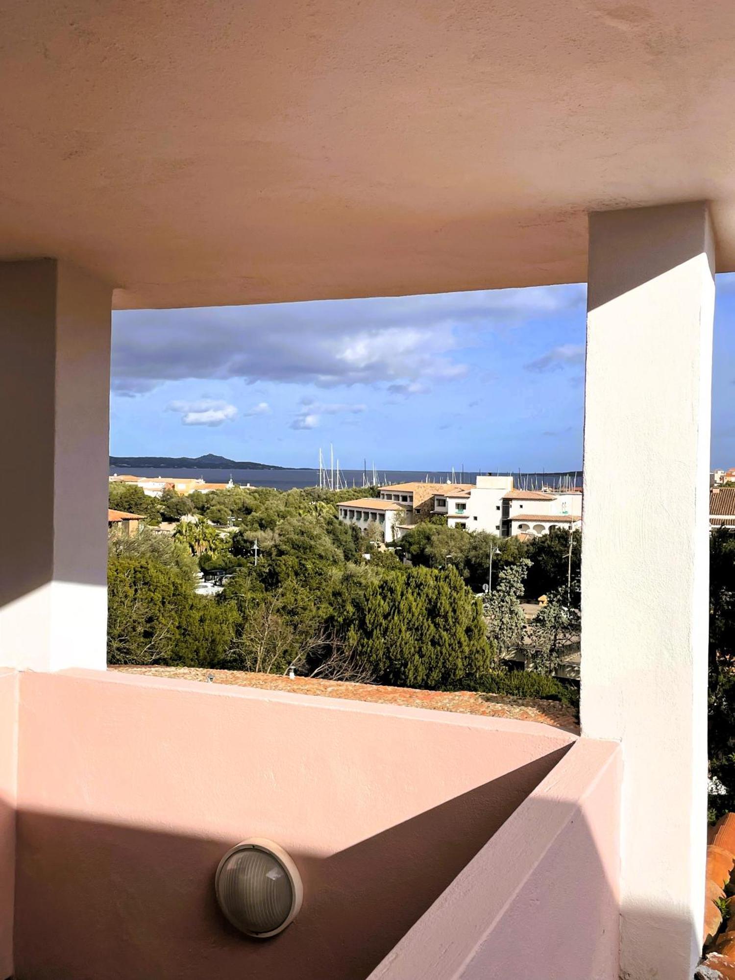 Splendida Vista Mare Zona Centrale Porto Rotondo Posto Auto Privato Eksteriør billede