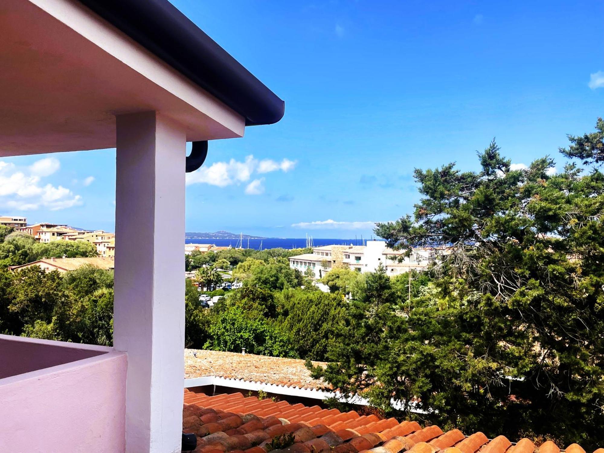 Splendida Vista Mare Zona Centrale Porto Rotondo Posto Auto Privato Værelse billede