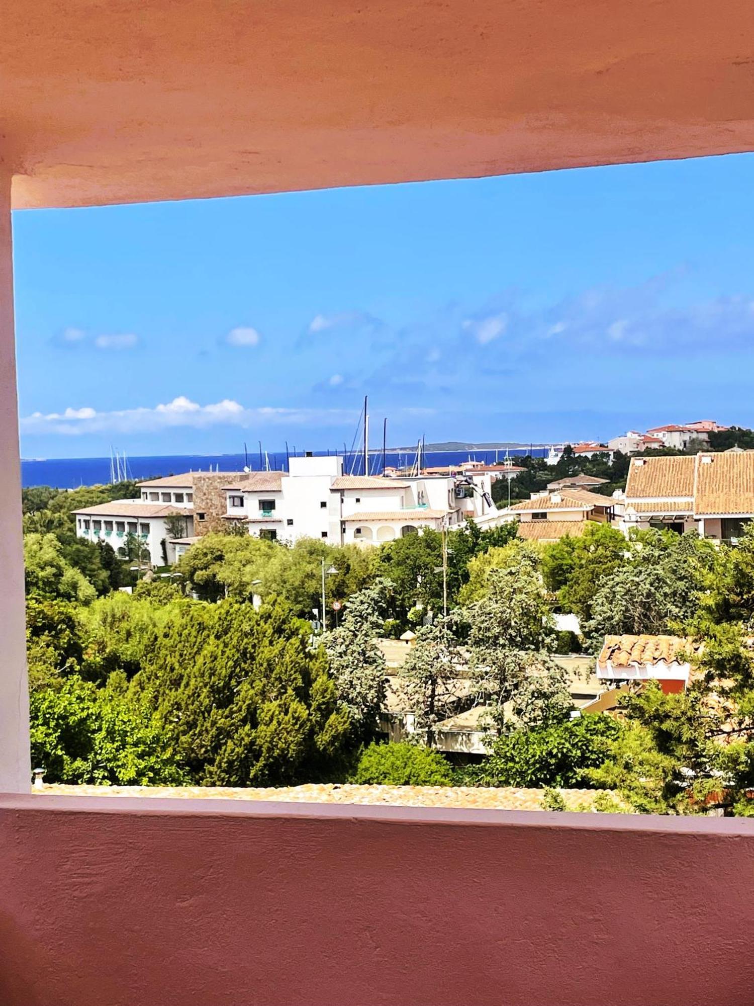 Splendida Vista Mare Zona Centrale Porto Rotondo Posto Auto Privato Værelse billede